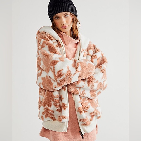 Free People Canyon Moon Sherpa Cardi